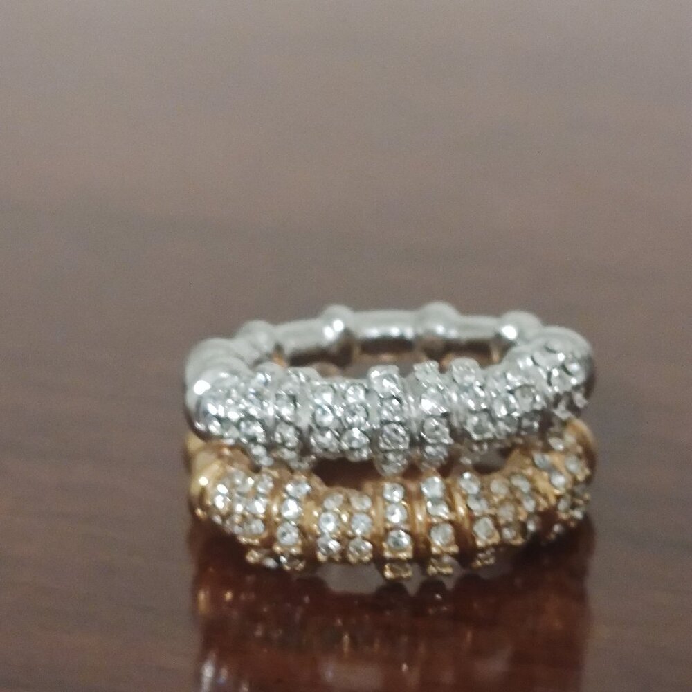 Fashion jewelry gold/silver ring